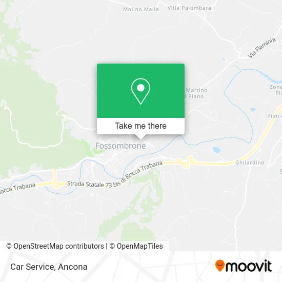 Car Service map