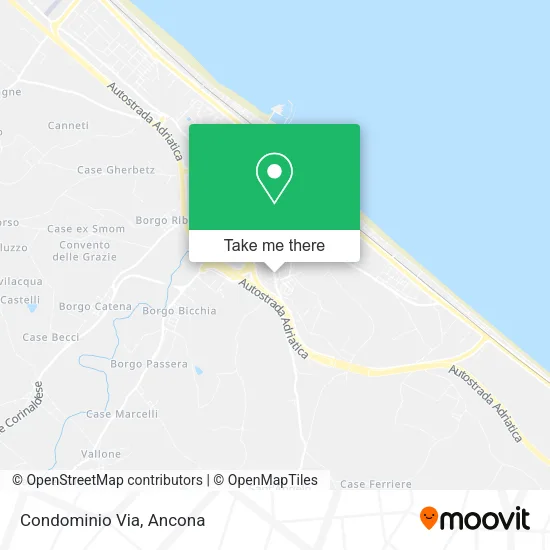 Condominio Via map