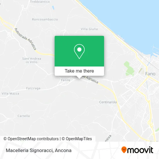 Macelleria Signoracci map