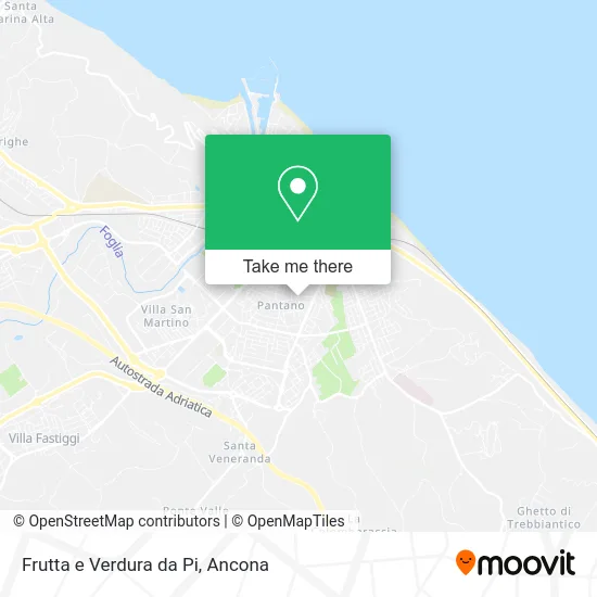 Frutta e Verdura da Pi map
