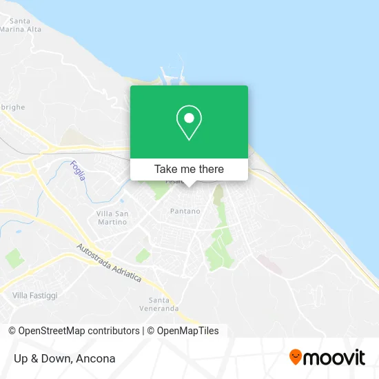 Up & Down map