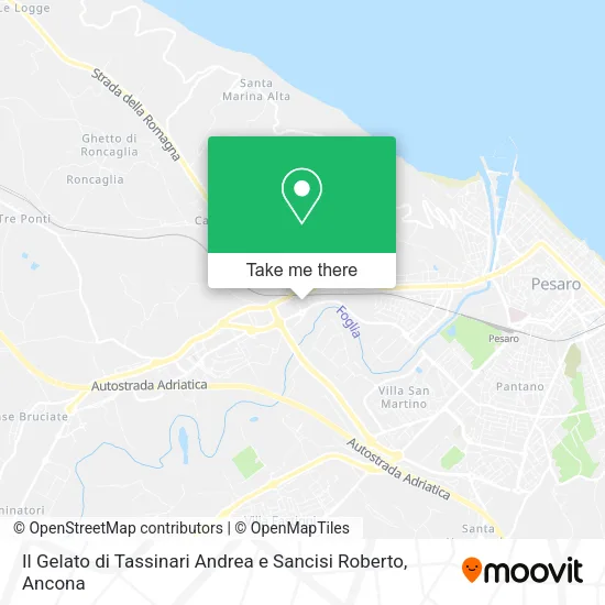 Il Gelato di Tassinari Andrea e Sancisi Roberto map