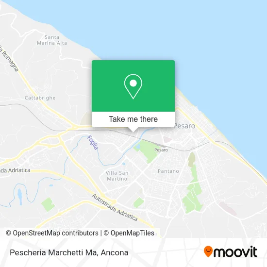 Pescheria Marchetti Ma map