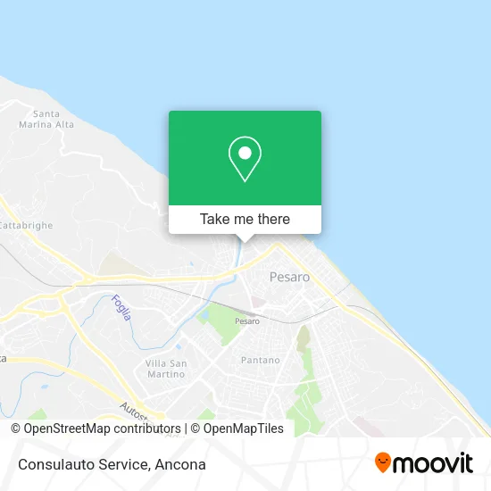 Consulauto Service map