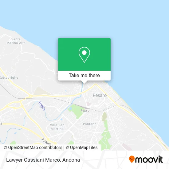 Lawyer Cassiani Marco map
