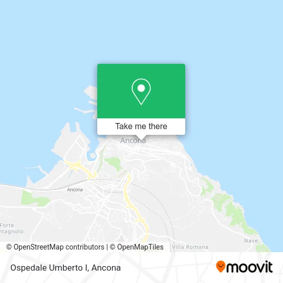 Ospedale Umberto I map