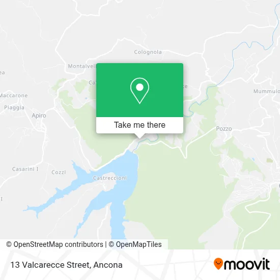 13 Valcarecce Street map