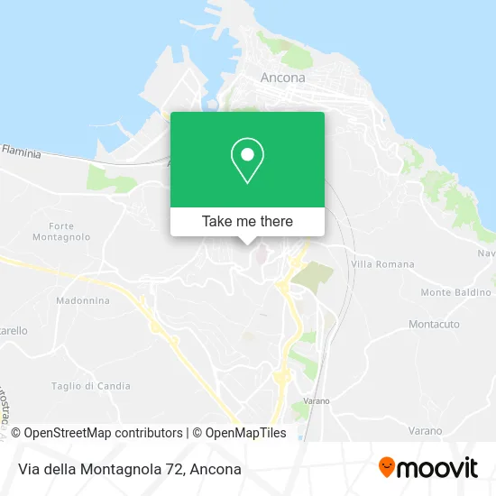 Via della Montagnola 72 map