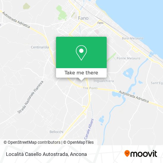 Località Casello Autostrada map