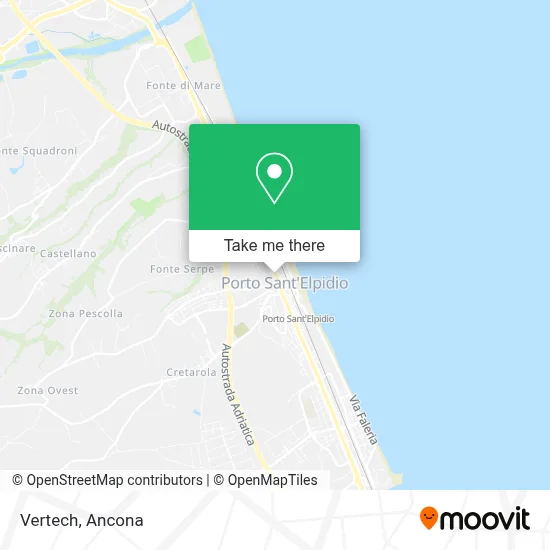Vertech map