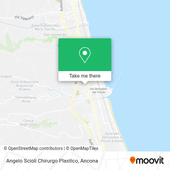 Angelo Scioli Chirurgo Plastico map