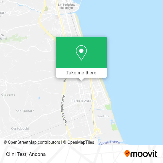Clini Test map