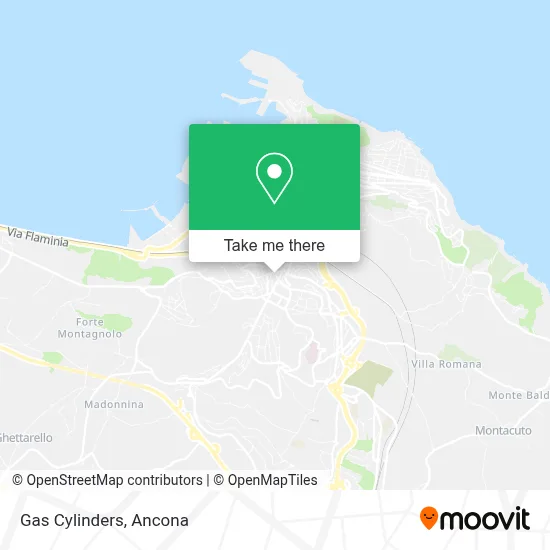 Gas Cylinders map