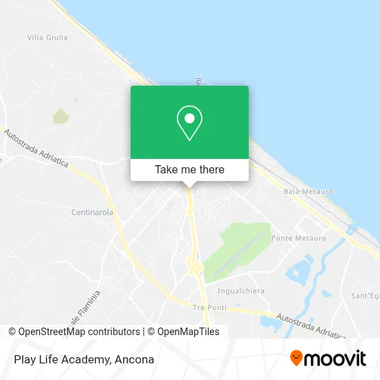 Play Life Academy map