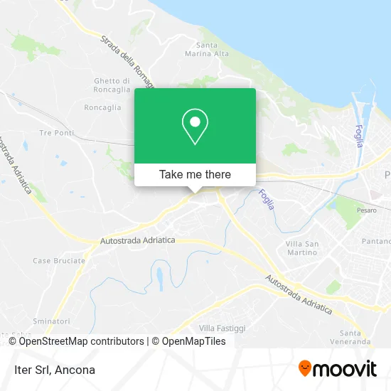 Iter Srl map