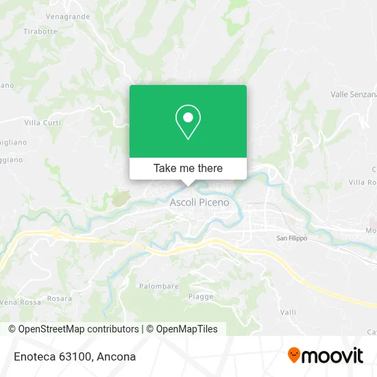 Enoteca 63100 map