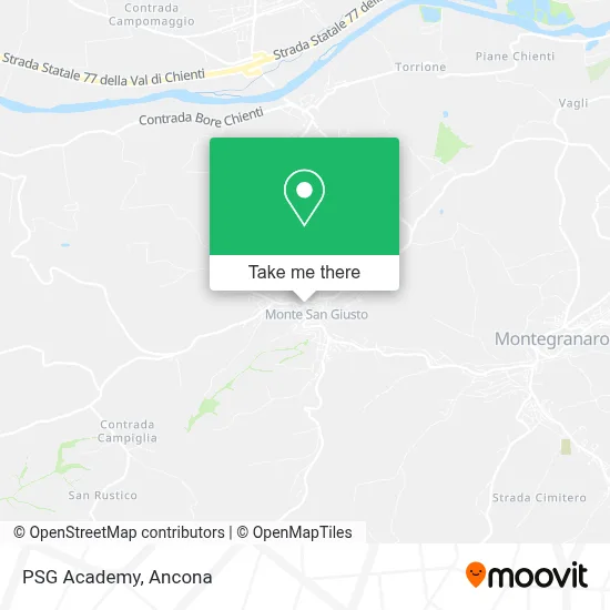 PSG Academy map