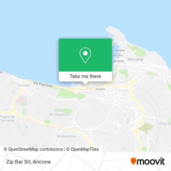 Zip Bar Srl map
