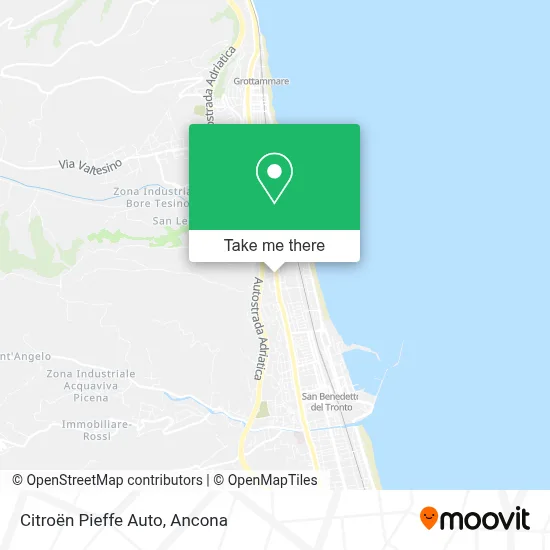 Citroën Pieffe Auto map