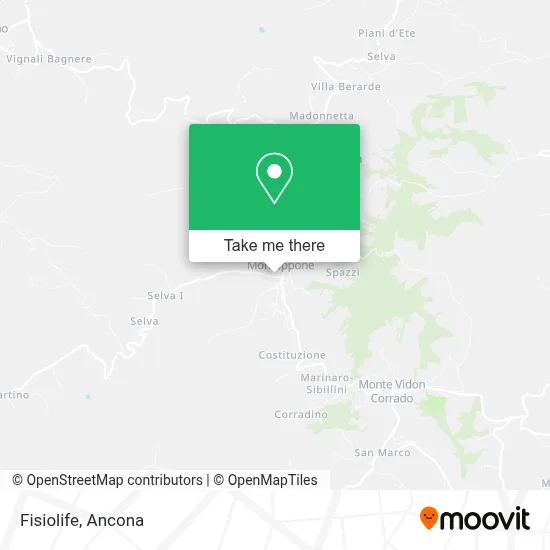 Fisiolife map