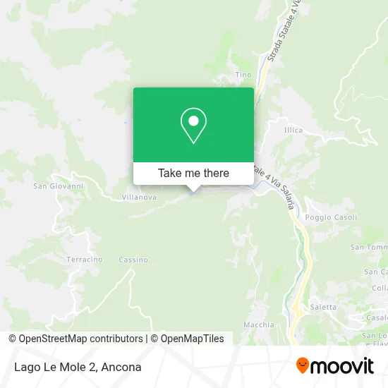 Lago Le Mole 2 map