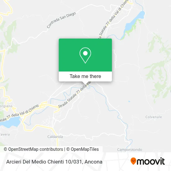 Arcieri Del Medio Chienti 10 / 031 map