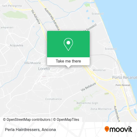 Perla Hairdressers map