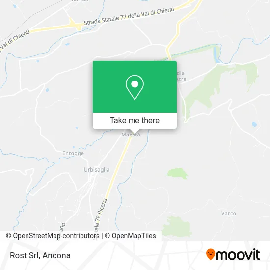 Rost Srl map