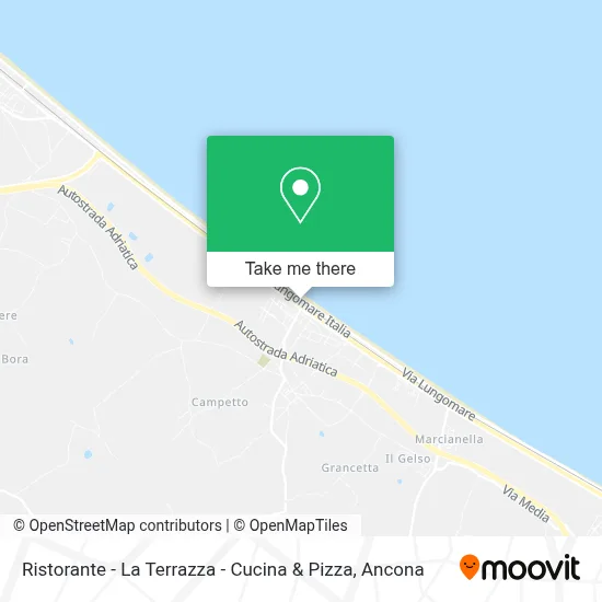 Ristorante - La Terrazza - Cucina & Pizza map