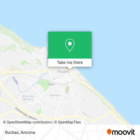 Burbas map