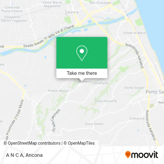 A N C A map