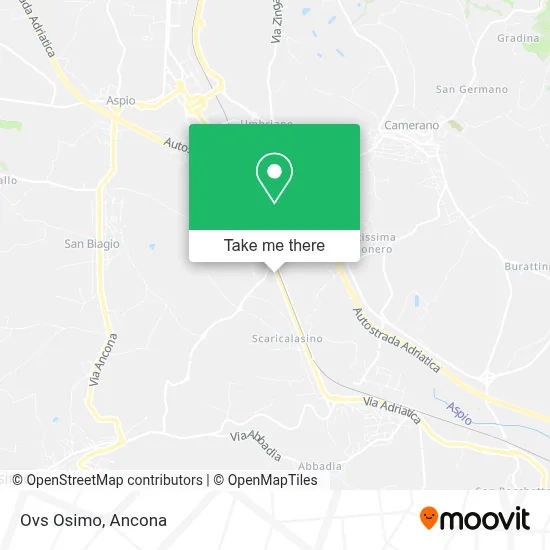 Ovs Osimo map