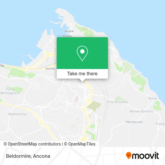 Beldormire map