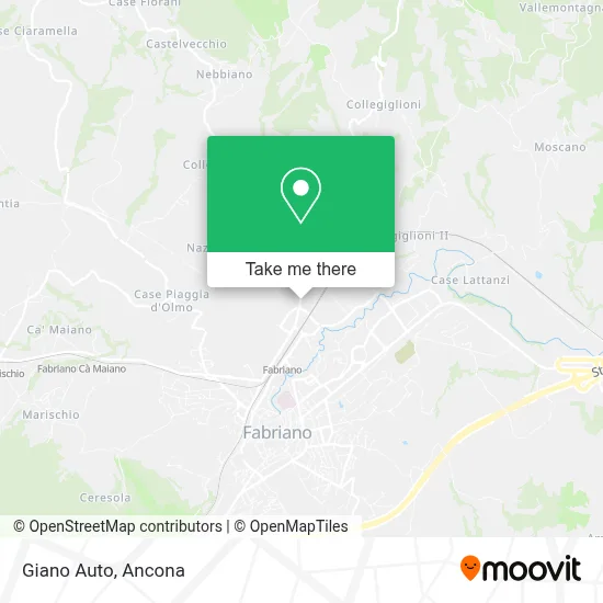 Giano Auto map