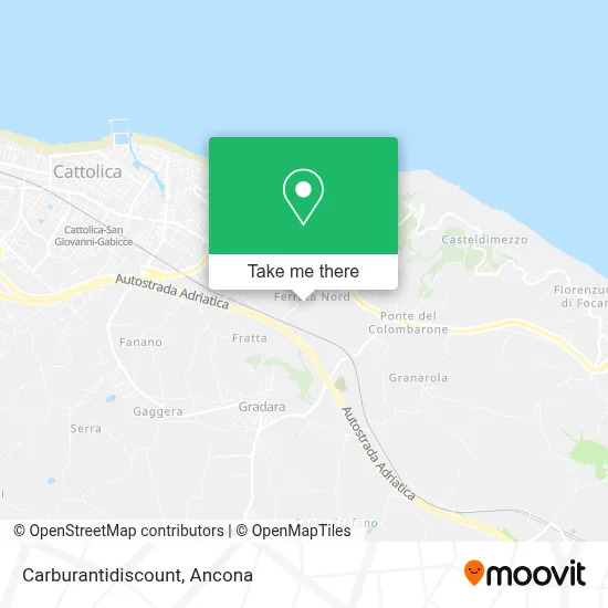 Carburantidiscount map