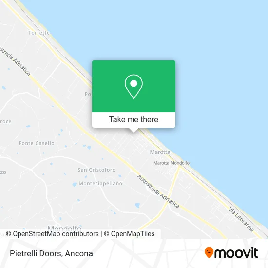 Pietrelli Doors map