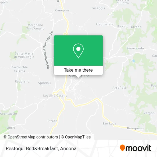 Restoqui Bed&Breakfast map
