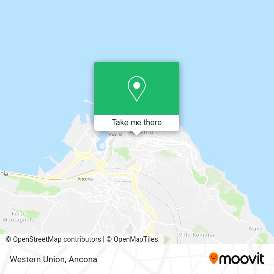 Western Union map
