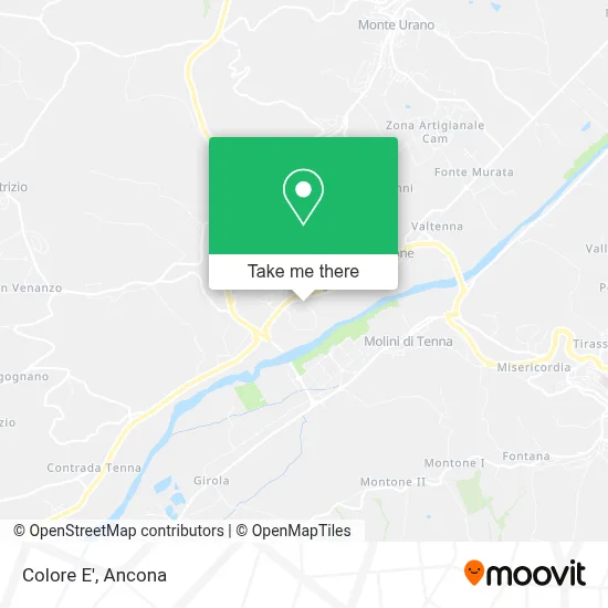 Colore E' map