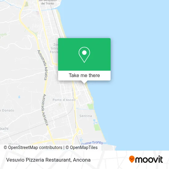 Vesuvio Pizzeria Restaurant map