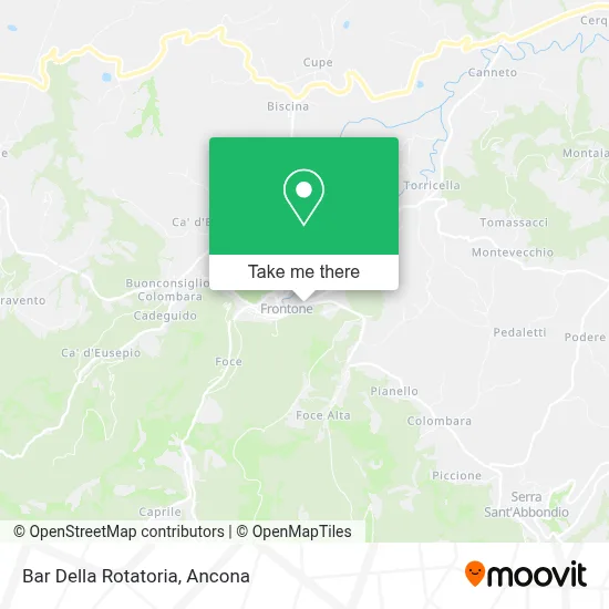 Bar Della Rotatoria map