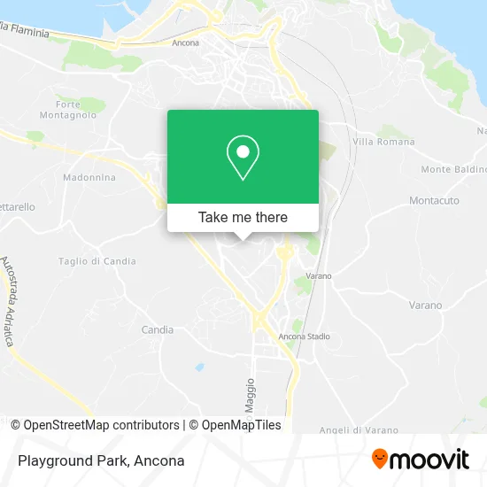 Playground Park map