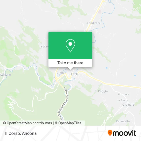 Il Corso map