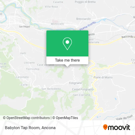 Babylon Tap Room map