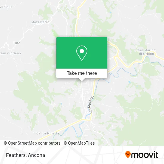 Feathers map