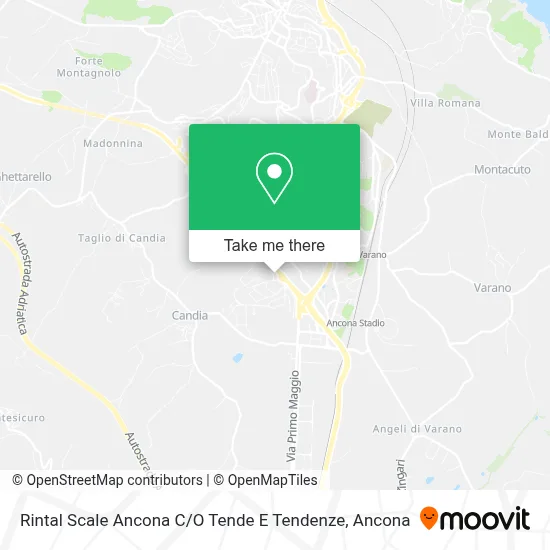 Rintal Scale Ancona C / O Tende E Tendenze map