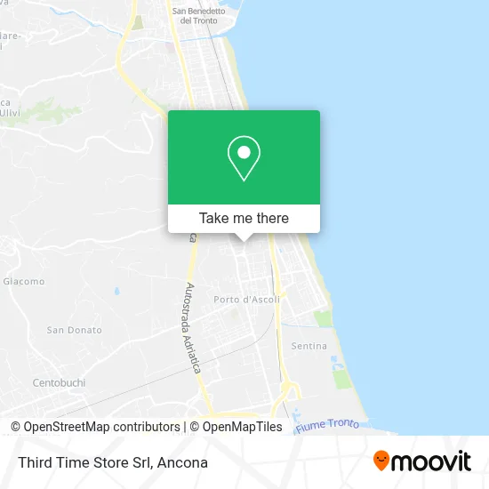 Third Time Store Srl map