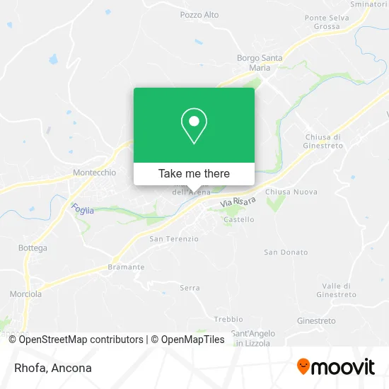 Rhofa map