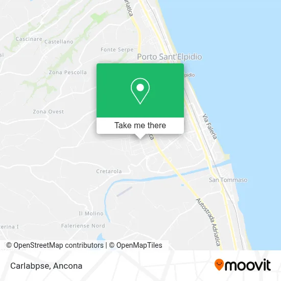 Carlabpse map