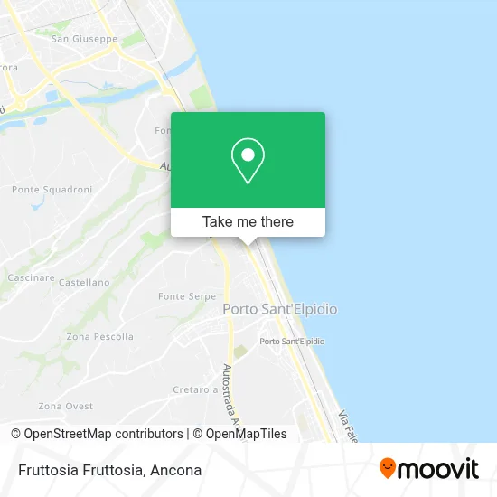 Fruttosia Fruttosia map